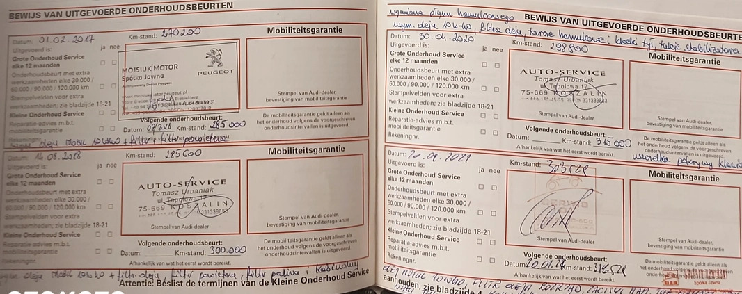 Audi A6 cena 9900 przebieg: 325600, rok produkcji 1996 z Koszalin małe 407